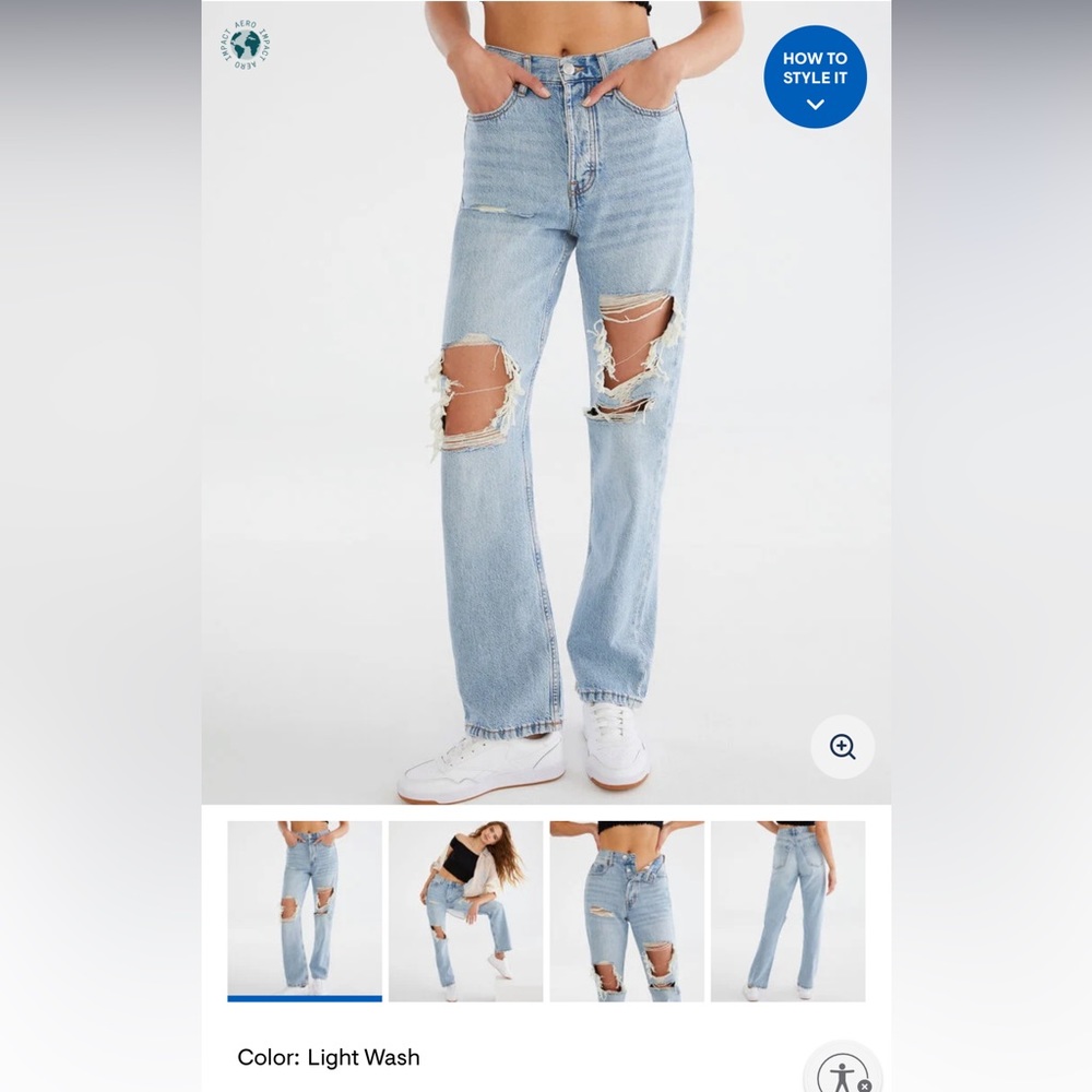 Aeropostale 90s Baggy Jeans